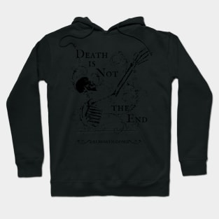 Elmoryn's Death is Not the End (black print) Hoodie